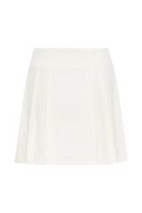 Berkley Suiting Mini Skirt - Ivory