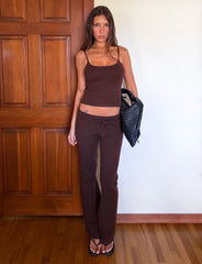 Leora Pant - Chocolate