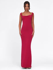 Zita Dress - Red : Salsa : Deep Red