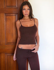 Leora Top - Chocolate