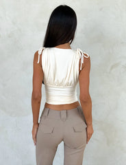 Halona Top - Cream