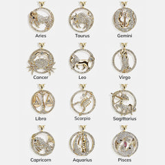Andrea Zodiac Necklace - Aries
