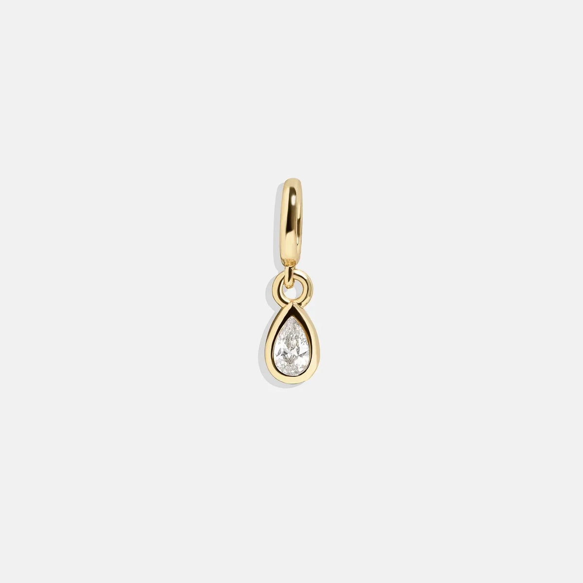 Birthstone Cluster Charm - Crystal