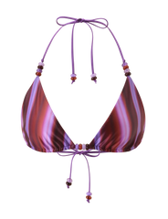 Finlea Bikini Top - Dusk Ombre Stripe